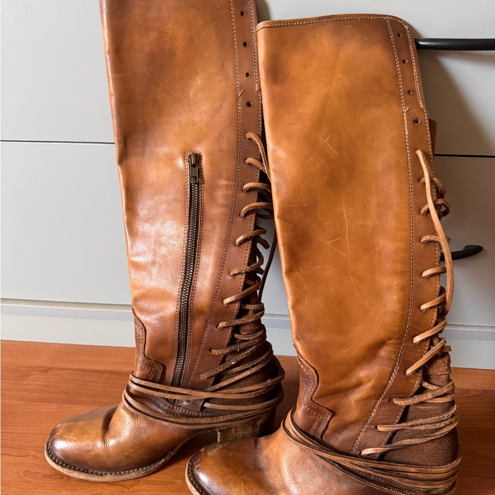 Freebird by Steven Brown Lace Up Boots